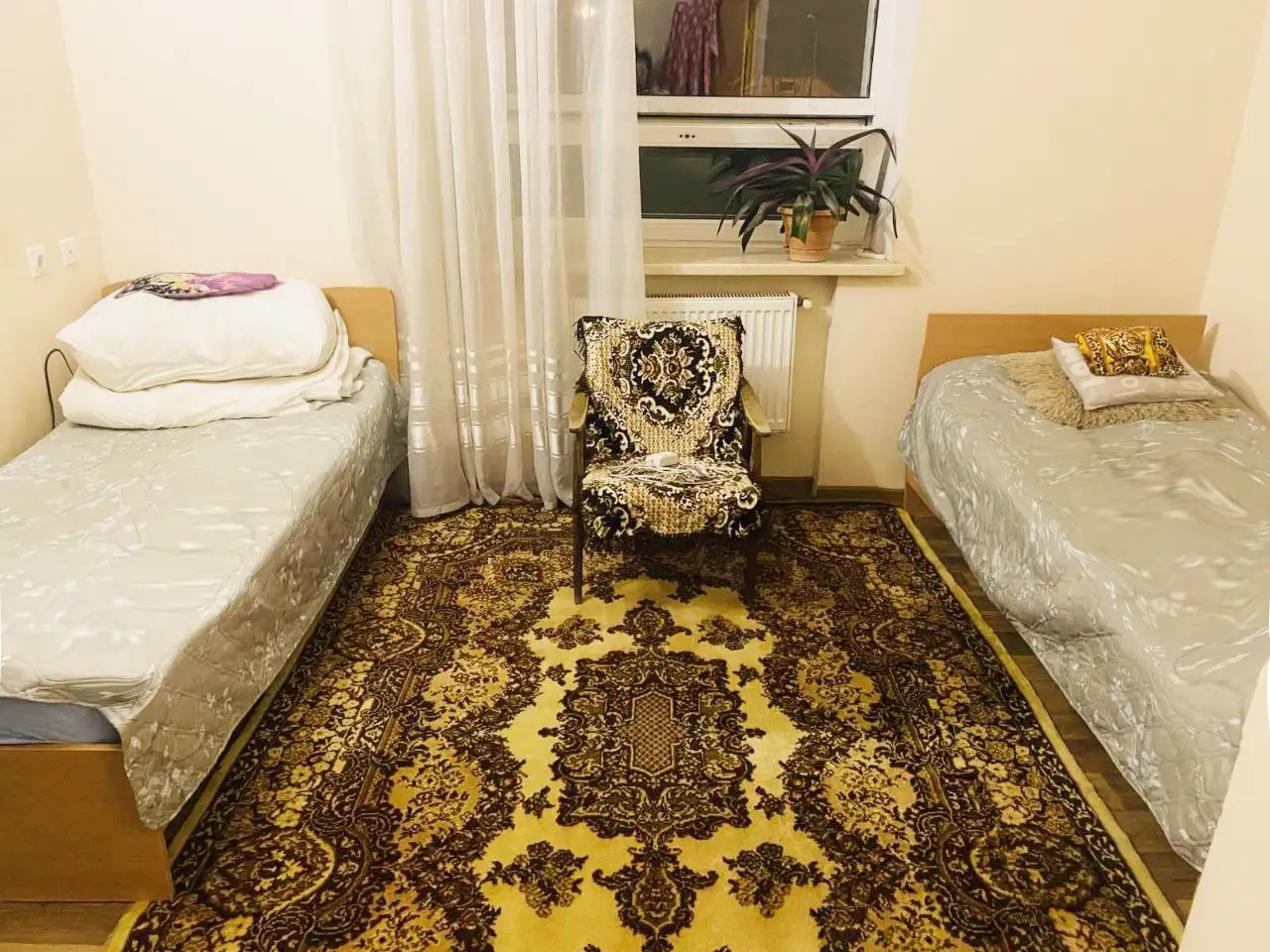 Спальня 2 в стандартном номере пансионата с ортопедическими матрасами